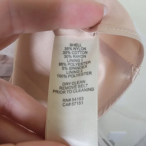 NWT Eliza J off shoulder lace fit and flare white dress size 2 - Picture 9 of 11